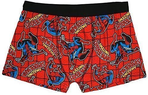 Mens Amazing Spiderman Spidey Print Trunk Fit Boxer Short Briefs sizes S M L XL