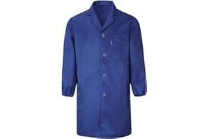 Yukirtiq Camice Uomo Officina Generica Misto Cotone Lavoro Elettricista Meccanico Abbigliamento da Lavoro e Divise Camice