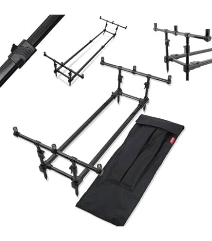 Summit Tackle Pod 3 rod Adjustable Stainless Steel Carp Fishing S/S Kit 6 : Amazon.co.uk: Sports & Outdoors Summit Tackle Pod 3 rod Adjustable Stainless Steel Carp Fishing S/S Kit 6 : Amazon.co.uk: Sports & Outdoors