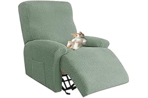ZZDZW Relaxsessel Bezug Stretch Ruhesessel Bezug Wasserdicht Elastischer Antirutsch Husse Relaxsessel Stretchhusse Weich Stoff Fernsehsessel Bezug Sesselbezug Relaxsessel Cover ( Color : #30 , Size : 1 Sitz