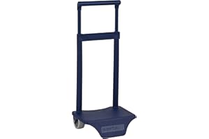 Safta Trolley pour les sacs à dos d'école, pliable, léger, résistant avec poignée extractible et roues