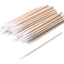 800 tamponi di cotone, a doppia punta, punta di precisione, multiuso, sicuri, altamente assorbenti, igienici, per la pulizia (4 confezioni, 200 pezzi per confezione