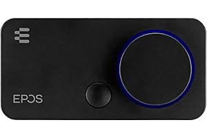 EPOS Audio GSX 300 Carte Son USB Externe (Noir)