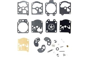 SHINEKOO Kit de reparación de juntas de diafragma de carburador compatible con Echo 123100-16330 Walbro K10-WAT Stihl WA&WT Series