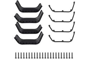 DILWE RC Coche, Llamaradas de Defensa de y Resistencia para Accesorios, para Axial SCX10, para Vehiculo de Control Remoto RC Crawler, para Casa y Jardín