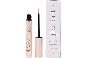 Glow For It - Lash Growth Serum | Enhances Eyelash Length & Volume | Water Based Serum | Natural & Cruelty-Free Formula with Biotin, Peptides & Natural Extracts | 3ml