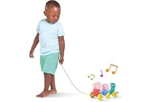 TOOMIES TOMY Świnka Peppa rodzinka do ciągnięcia E73527