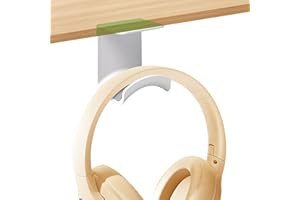 YAOSHENGUP 2 Pcs Universal Headset Halterung Tisch Kopfhörer Halter Selbstklebend Kopfhörer Halterung Wandhalterung Kopfhörerhalter Headset Ständer für Mehrere Geräte Schreibtisch Wand Tisch Gaming Headphones