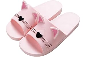 KINENGXI Scarpe da Spiaggia e Piscina Ciabatte da Doccia Pantofole da Bagno Ragazzi e Ragazze Antiscivolo Pantofole da Interno E da Esterno Sandali a Punta Aperta Adulti e Bambini