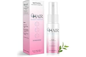 EONFAVE Hair Growth Inhibitor Spray – Rallenta la crescita dei capelli – Naturale Hair Removal Serum Spray – Applicazione su gambe, zona bikini, gambe, braccia e viso – Inibitore della crescita dei capelli