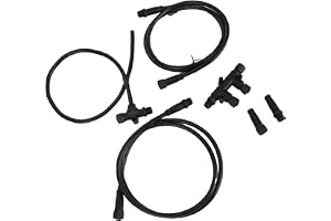 Tbest NMEA 2000 Starter Kit Marine Network Backbone-kablar T-kontakt M12 5-pin 2K Network Lowrance-byte Enkel Installation Bå