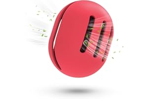 Fauxomor Custodia Spugna per Trucco Doppia Faccia Traspirante per Viaggio,Porta Spugna in Silicone per Beauty Blender per Tutte le Spugne,Riutilizzabile e Igienica Facile da Trasportare,Rosso A