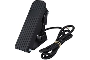 GENERIC Electric Throttle Pedal Go Kart Wheels Motor Ped Erator Gas Assembly Foot 2004 for Excelerator Brake E-bike Kit Potentiometer Power Speed Control 6 Volt 24v Quilu Pedal 1.5m 12v D