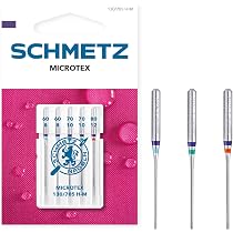 50 Aghi Schmetz Super Antiaderenti 130/705 H – Misura 80/12, Confezione Da 10 Cartoncini Per Macchina Da Cucire