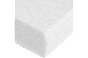 RE SOLE ReSole Coprimaterasso Singolo in Cotone 90x200 cm Coprimaterasso con Angoli in Cotone Bianco Coprimaterasso Traspirante Anallergico Non Impermeabile (90 x 200 cm)