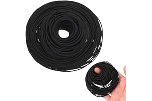 QIANYU 200 Stück Recorder Gummiriemen 40–135 mm Kassettenrecorder Reparatur Wartung Kassettenmaschine Vierkantriemen für DVD-CD-LD-VCR Repeater Walkman Laufwerke (1 mm Breite)