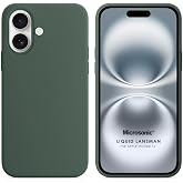 Microsonic Apple iPhone 17 i&ccedil;in Kılıf Liquid Lansman Silikon Yeşil [iPhone 17 ile Uyumlu Kılıf - Yeşil]