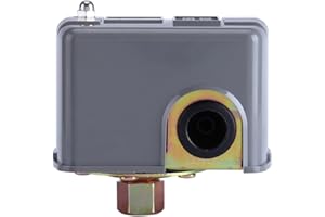 Samfox Pressure Switch, Adjustable Double Spring Water Pump Pressure Control Switch