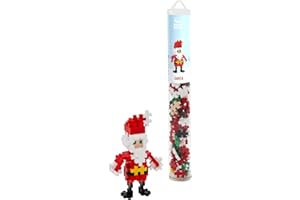 Plus-Plus 100 Tube Kreativ Bausteine Weihnachtsmann, Santa