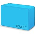 Boldfit Yoga Blocks High Density Foam Yoga Brick for Stretching, Balancing pose for Yoga, Exercise and Fitness Yoga Block Premium Yoga Accessories for Women & Men Yoga Equipment Pack of 1