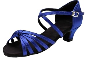 SANSEE Damenschuhe Weite H Winter Mesh-Strass-Sandalen für Damen Latein-Tanzschuhe mit Absatz Ballsaal Salsa Tango Party Pailletten-Tanzschuhe Schwarze Schuhe Damen Keilabsatz