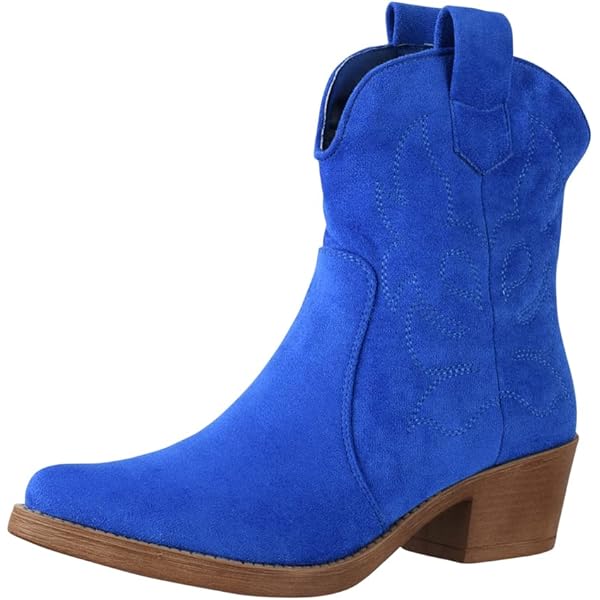 MARCO TOZZI Dames Bootie Zip Slip 2-25343-43 westernlaarzen, cognac, 36 EU