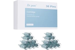 BESTAUTY Dr. pen Ultima M8 Lot de 20 Aiguilles M8 à 36 Broches pour Soin Anti-Rides, Hydratant, Raffermissement, éclaircissement, Réduction des Taches–Cartouches Dr Pen M8 (20 pièces, 36 broches pour M8/M7S)