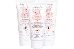 BABY COCCOLE Babycoccole KIT 3 PEZZI CALMA PASTA EXTRA LENITIVA Ossido di Zinco 20%. Crema per il cambio del pannolino. Idrata, calma, protegge la pelle da arrossamenti irritazioni. Ingredienti Naturali - 3 X 75ml