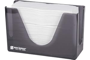 San Jamar T1720TBK Countertop Towel Dispenser, Black Pearl