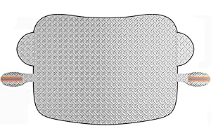 EIWXEFQT Copertura antighiaccio per Parabrezza Auto, per Fiat Panda City Cross 2000-2024 Parabrezza Invernale Ispessito Copri Parabrezza Antigelo Auto Inverno,B