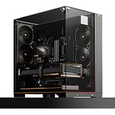 Thermalright A70 ARGB PC Case, 270&deg; Panoramic Tempered Glass, ATX Mid Tower Case, Compatible with 420mm ATX/GPU Motherboard,