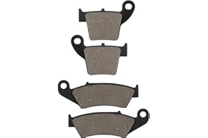 Cnornus Pastiglie Freno Anteriore e Posteriore per HONDA CR 125 R 2002-2007/CRF 250 R CRF250R CRF 250 X CRF250X 2004-2020 /CRF 450 R 2002-2016/CRF 450X CRF450XRL CRF 450 RX 2005-2020