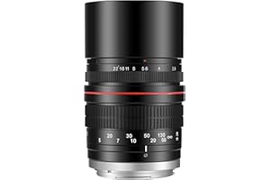 JINTU 135mm f/2.8 EF Vollbild Telefoto Objektiv für Canon Rebel T7i T7s T7 T6i T6 T5i T5 T2 SL1 90D 80D 77D 70D 60D 50D 7D 6D 550D 5DS 1DS Digital Spiegelreflexkameras Schwarz