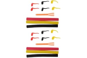 SGerste 20pcs Zig Aligna Kits Zig Aligna Sleeve Foam Zig Aligna Loading Tool Carp Fishing Rigs Terminal Tackle