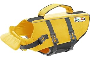 Outward Hound Granby Splash - Chaleco Salvavidas para Perros, Talla XS, Color Amarillo