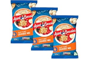HAMPERLY GIFTS Baking Mix Bundle Containing Aunt Bessie's Ready to Make Crumble Mix 400g (3 Pack)