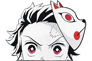 ALTcompluser Autocollant pour voiture - Motif : Demon Slayer Kimetsu No Yaiba