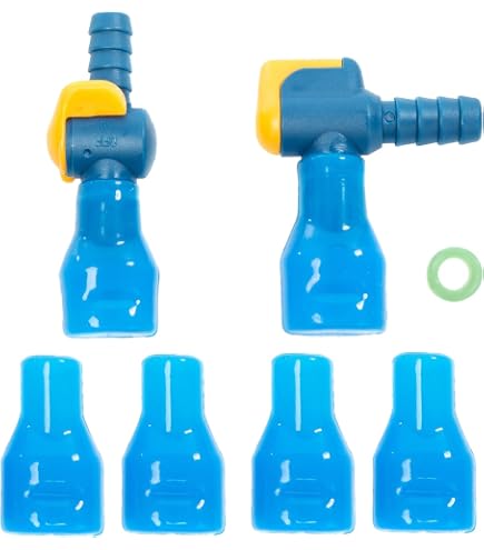 Pack 2 Vannes Morsure Et Pailles Bleues CamelBak - Neuf, Pour Bouteilles D'hydratation