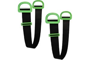 CAAGGMM Cinghie di Sollevamento per Traslochi, 2 set Regolabile di Cinghie con Manici, per il Trasporto di Carichi Pesanti, Scatole di Trasporto, Materassi, Forniture per Ufficio