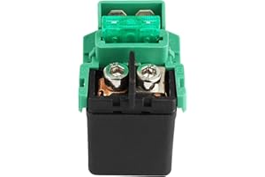 LOCOPOW Relè Avviamento Solenoide Per Honda XL125 V Varadero 2001-2003/NES125 2000-2003/SES125 Dylan 2003-2004/SH125 2001-2003/SH150i 2010/VT125 C Shadow 1999-2004/ CB500,CBF1000,CBR1100,FES 125 250