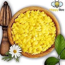 Happy Beene 200 gramos 100% pura cera de abejas velas Pastillen – Ideal para cosméticos y la Fabricación