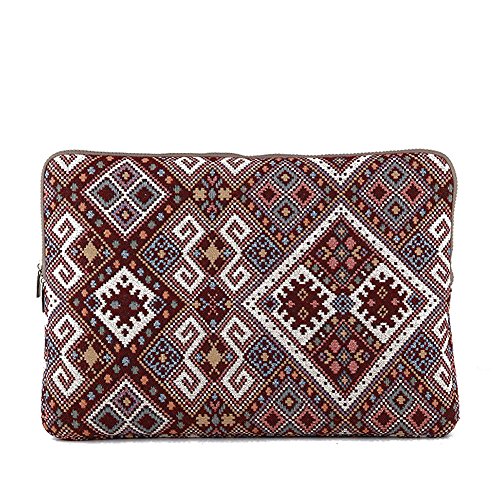 Laptophülle Laptoptasche Airlab Sleeve Tasche mit Reißverschluss, 14 Zoll (Größe: 37x26x2cm), Geeignet für Laptop, Notebook und Computer, Braun