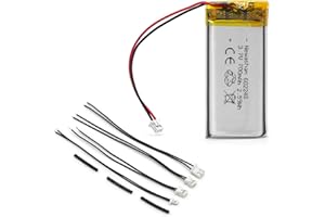 NEWASHAN Batteria da 700 mAh 3,7 V 602248 per Sena SMH5 Duo SMH10 SMH10D SMH10R SMH10-11 SR10 10C Moto Cuffie Bluetooth Citofono Li-ION Lipo Accu JST MP3 MP4 MP5 GPS DIY VXI Blue Parrott Batterie