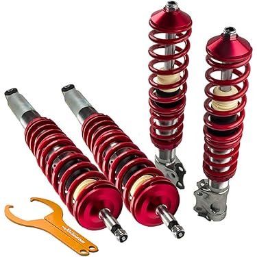 JOM Gewindefahrwerk Komplettset Für Opel Vectra C - Stoßdämpfer Mit Federn Vorne & Hinten