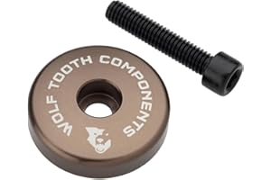 Wolf Tooth Tapa de tallo ultraligera con espaciador integrado