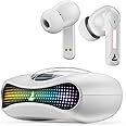 boAt Airdopes Drift TWS Earbuds w/ 40hrs Playback, Beast Mode with 40ms Latency, 4 Mics with ENx, Car-Shaped ID with RGB LEDs, ASAP Charge, IWP Tech, BT v5.4 & IPX4 Resistance(White Sabre)