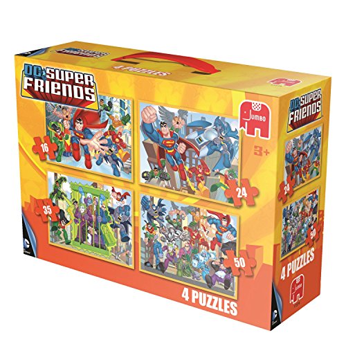 DC Superfriends 4-in-1 Jigsaw Puzzles Set