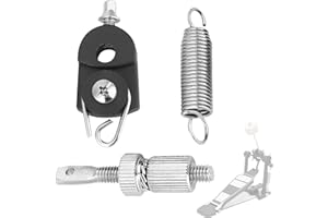 AGATIGE 1 set di molle per pedali per grancassa, camma a molla per pedale di ricambio per grancassa per parti del kit di tamburi tenditore per strumenti a percussione