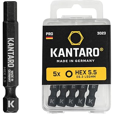 Coffret 11 Embouts De Vissage SW-Stahl – M5 à M12 – Hexagonal Cannelé – 3/8 Et 1/2