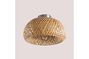‎SKLUM SKLUM Bambusowa Lampa Sufitowa Taamper Style